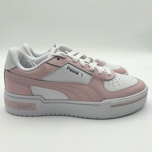 Puma Cali Dream Platform Shoes Womens Pink, White Sneakers Juniors Size 7C